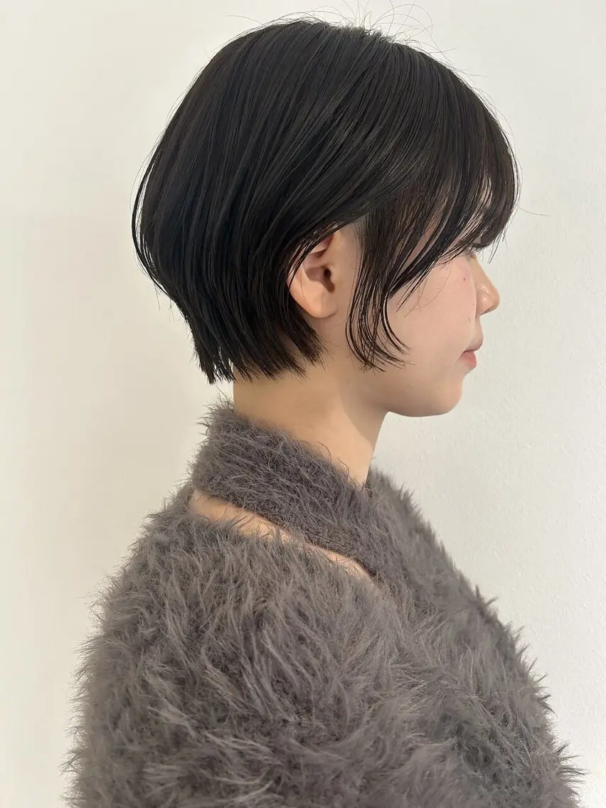 ショート 透明感カラー/ボブ 高野菜瑠のヘアスタイル