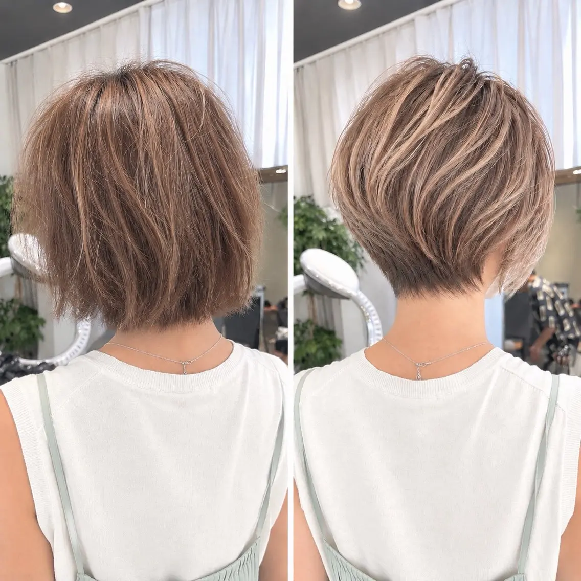 ショート カット ヘアカラー トリートメント ショート特化/ 似合わせ MARIAのヘアスタイル