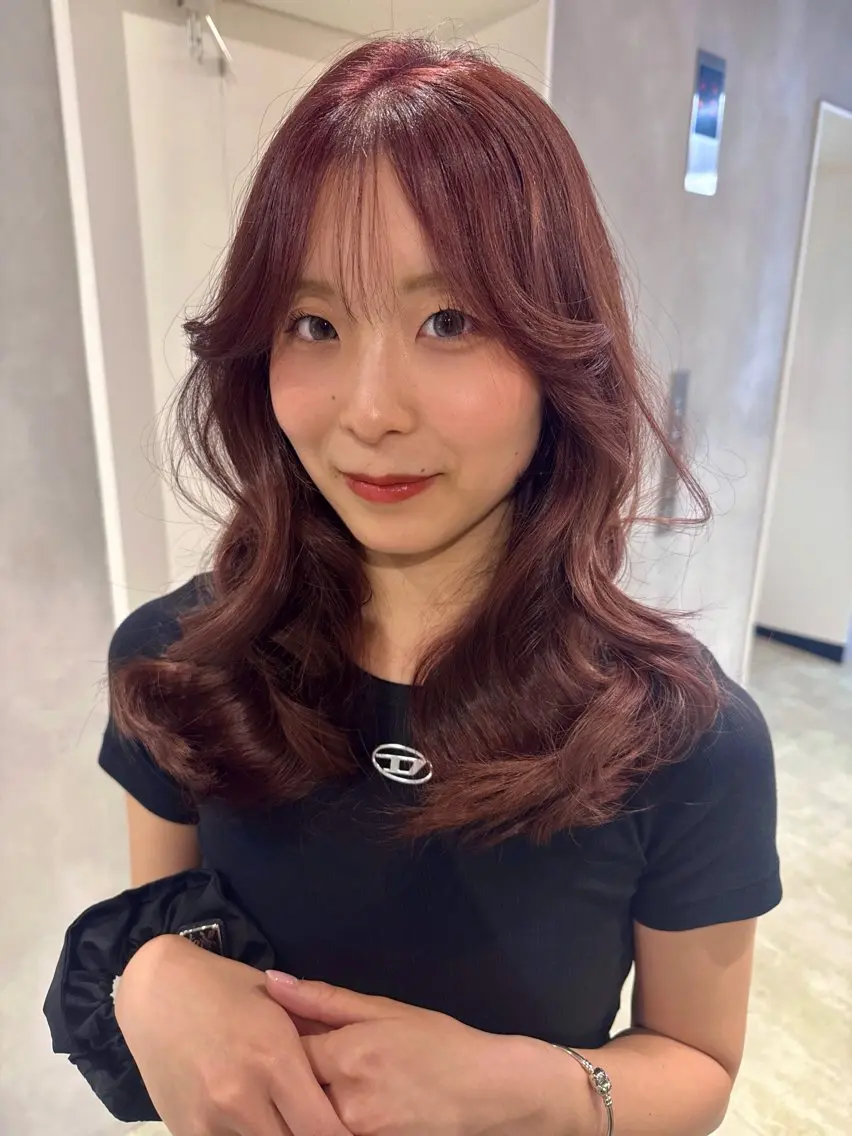 カラー カット ヘアカラー トリートメント 透明感カラー✨艶髪 制作🌱山根あゆみのヘアスタイル