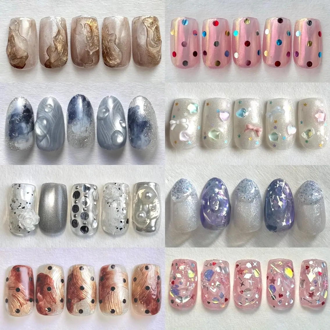 ネイル ジェルネイル マグネットネイル ニュアンスネイル ハンドネイル muum_nail 新宿2分 三丁目1分のネイルデザイン