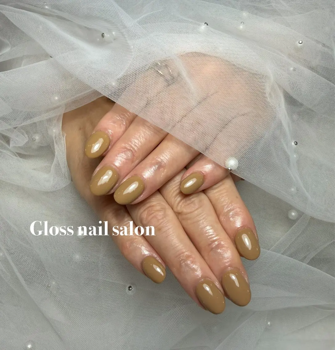 ネイル ハンドネイル アキコ Gloss nail salonのネイルデザイン