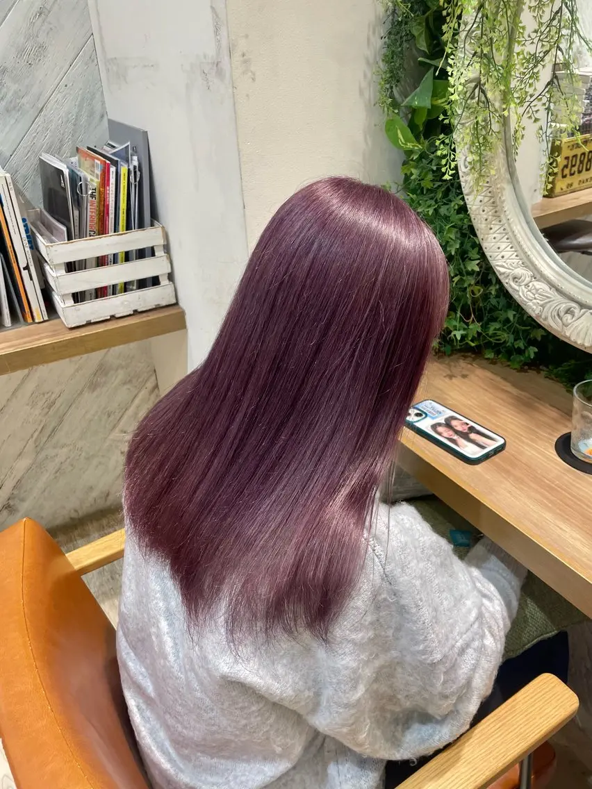 ⌇ ‼️30off‼️⌇ご新規様限定❤️🔥ハイトーンカラーお任せ下さい!🦄【ブリーチリタッチのみ+オンカラー】💟の写真