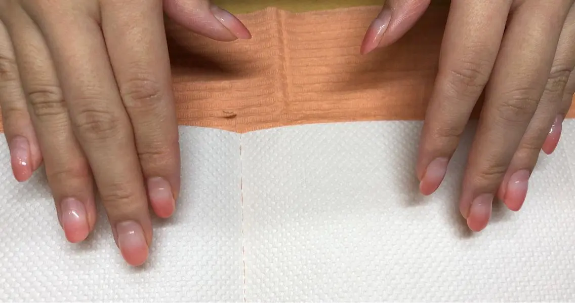 ネイル パラあり！フィルイン 美フォルムのネイルデザイン