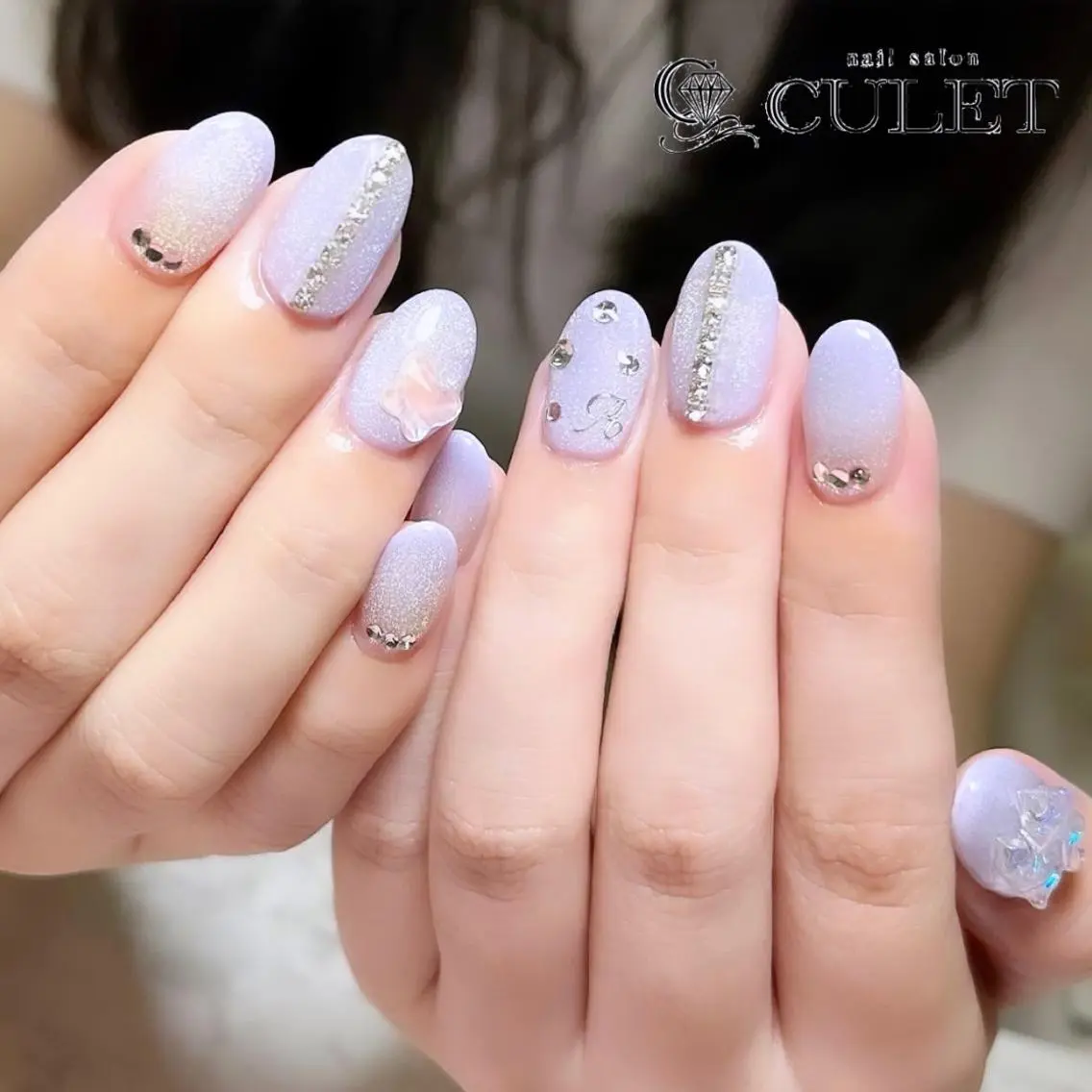 ネイル 持ち込み CULET MOEのネイルデザイン