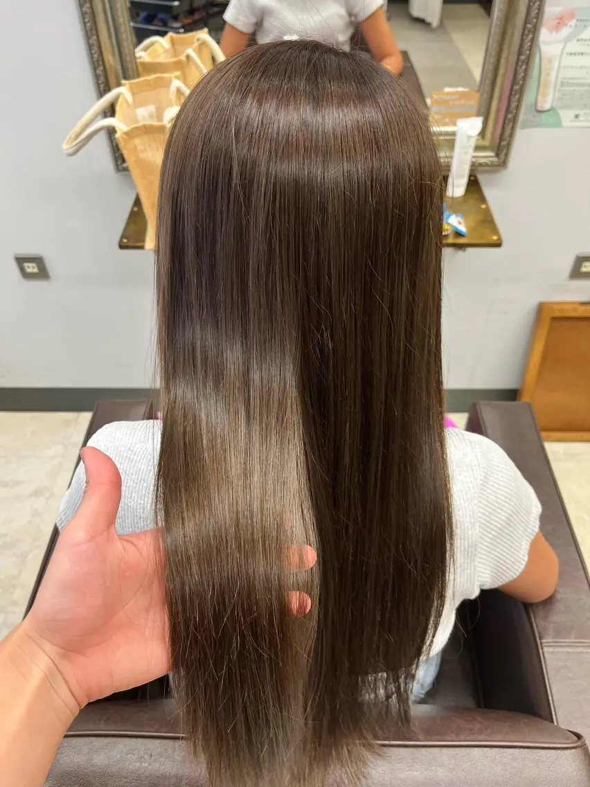 ロング カラー トリートメント 産休の為お休みです! 小島凜のヘアスタイル