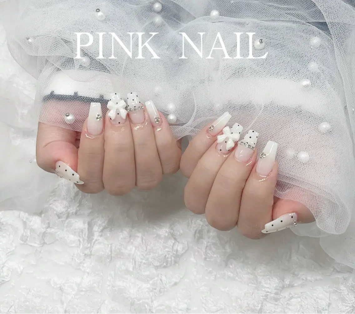 ネイル ハンドネイル pink nailのその他イメージ