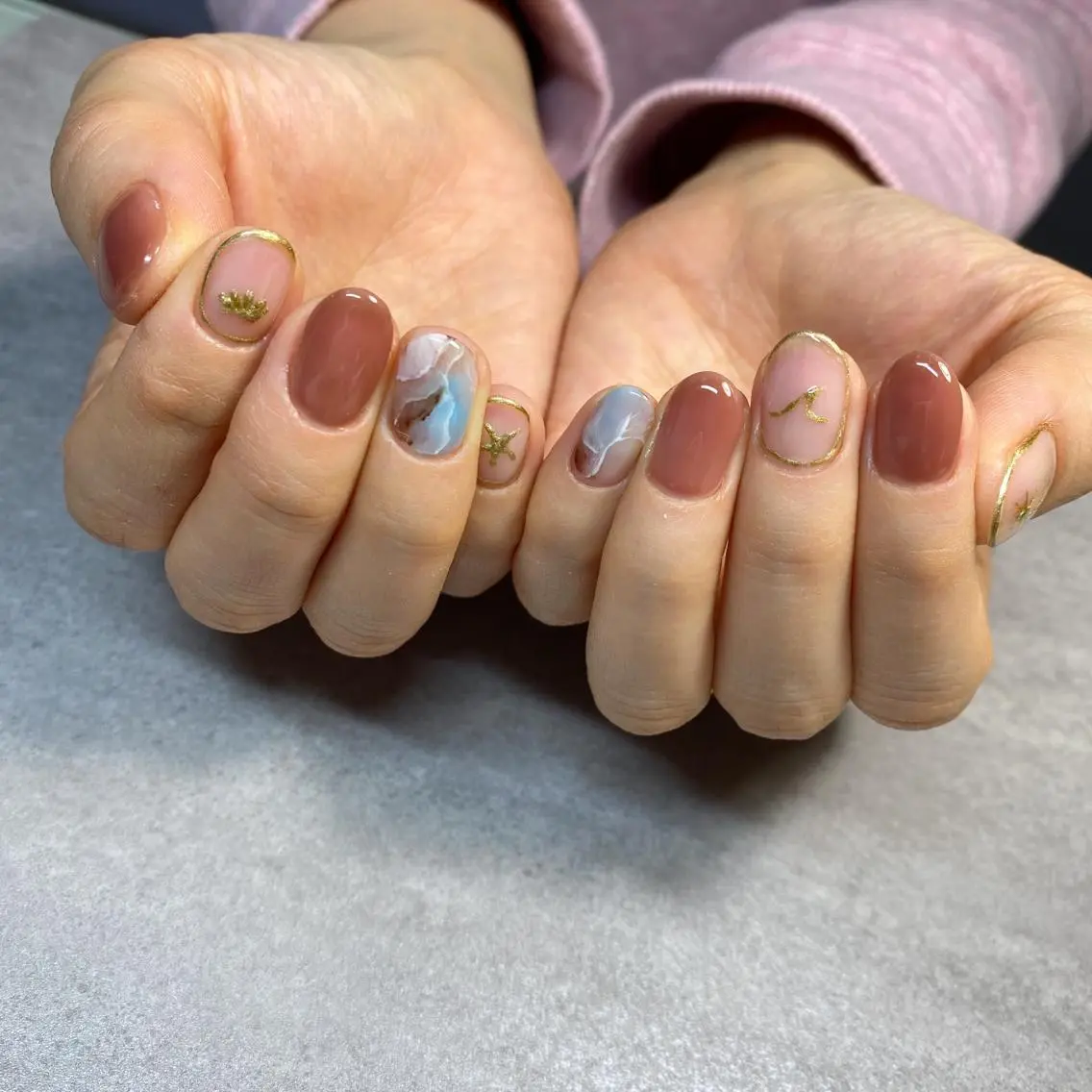 ネイル ハンドネイル ND NAIL Ayakaのネイルデザイン