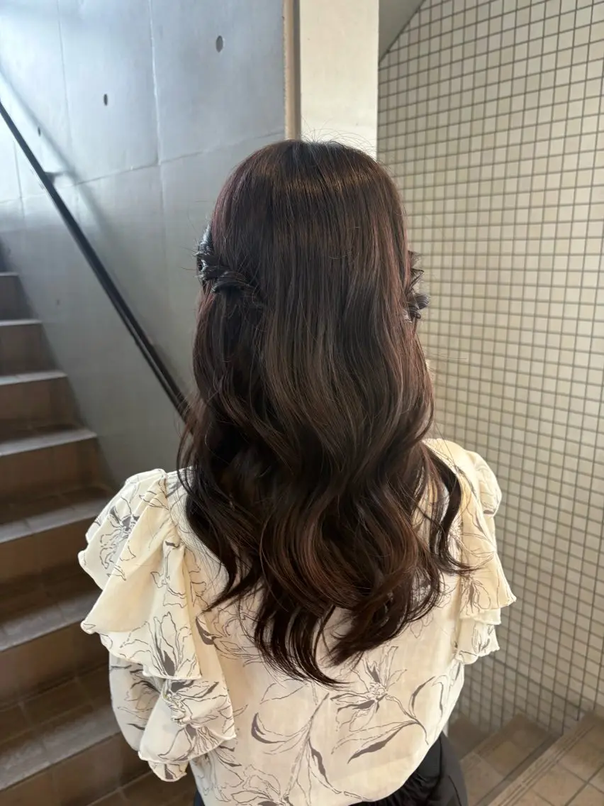 ロング ヘアセット 🤍sayaka/ ブリーチ🌐のヘアスタイル