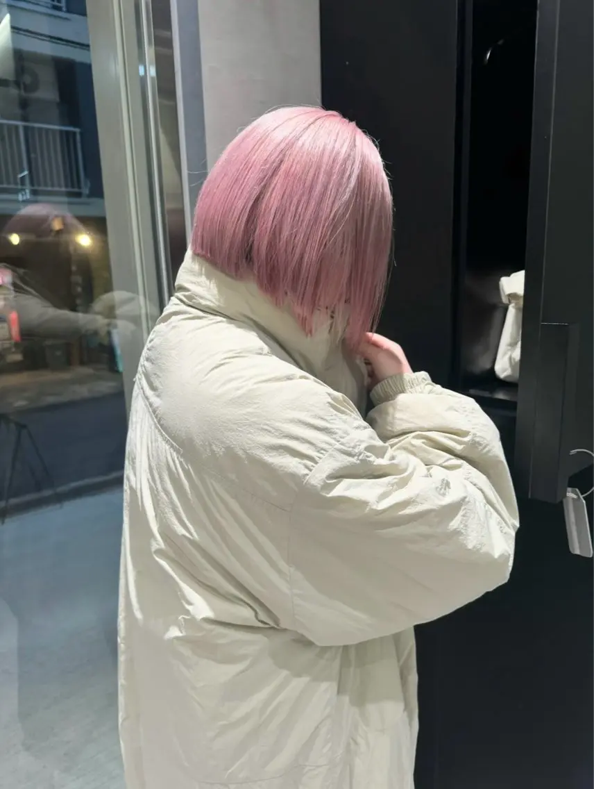 🎀人気No.2🎀似合わせカット+ダブルカラー(ケアブリーチ込み)+トリートメント《¥24,800​〜​》の写真