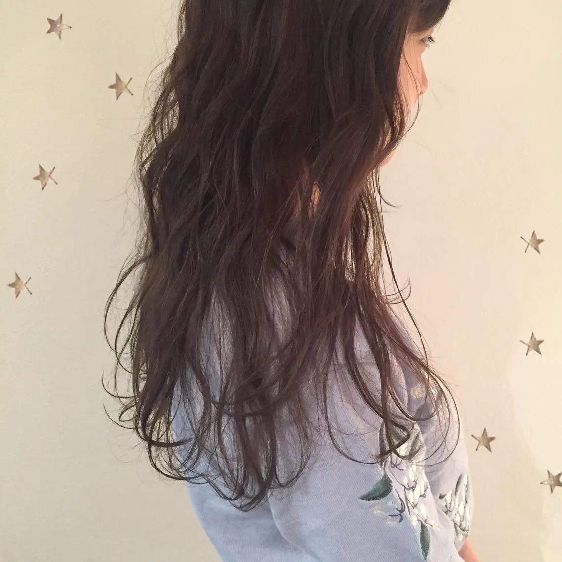 ロング ロング 市川 千夏のヘアスタイル