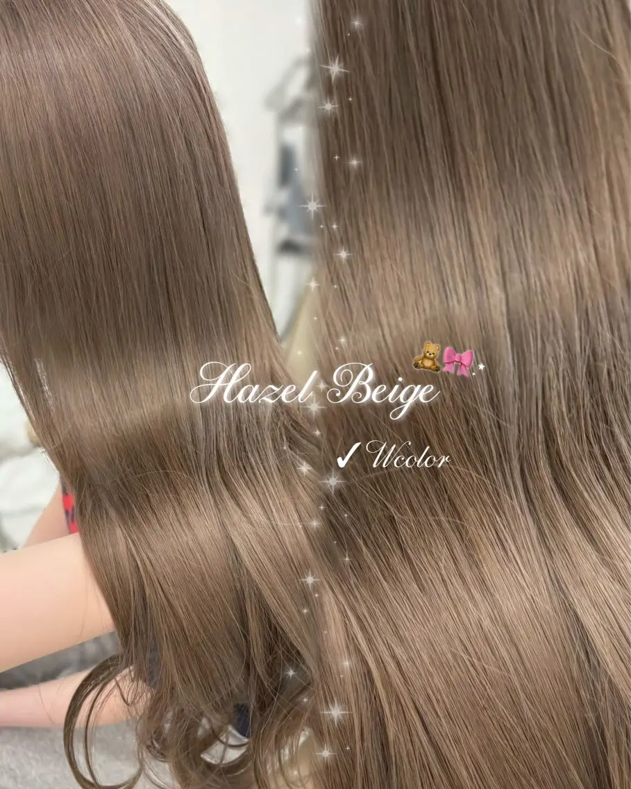 カラー ヘアカラー 河合 愛実のヘアスタイル
