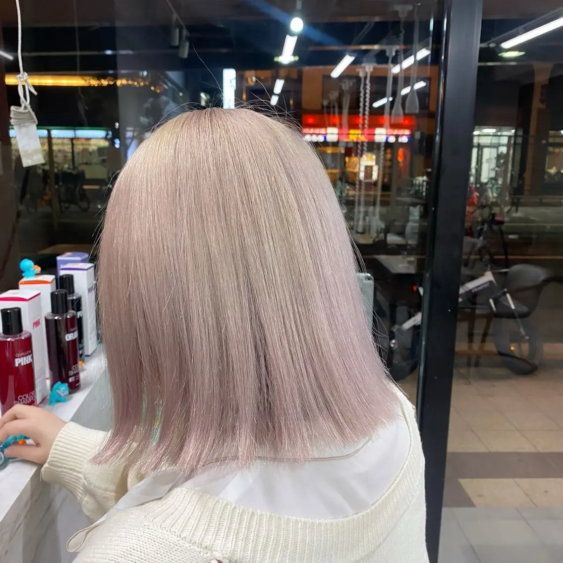 カラー ブリーチ デザインカラー ハイトーンカラー ヘアカラー Seleneコウキ ブリーチ/ハイトーンのヘアスタイル