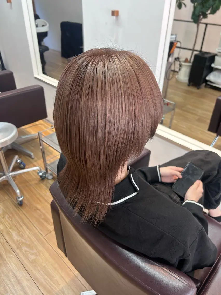 メンズ ヘアカラー 堀 日次のヘアスタイル