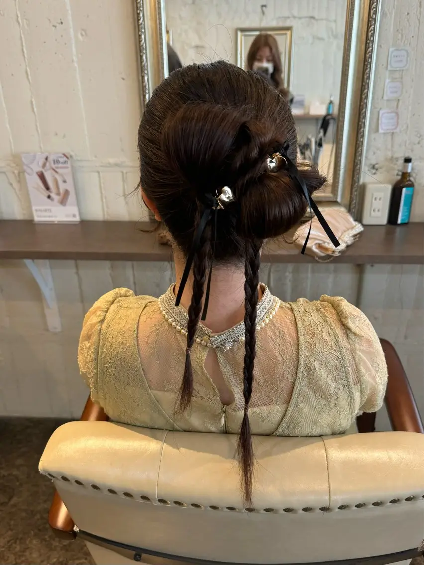 ロング ヘアアレンジ ヘアセット 🌷MAYU 🌷のヘアスタイル