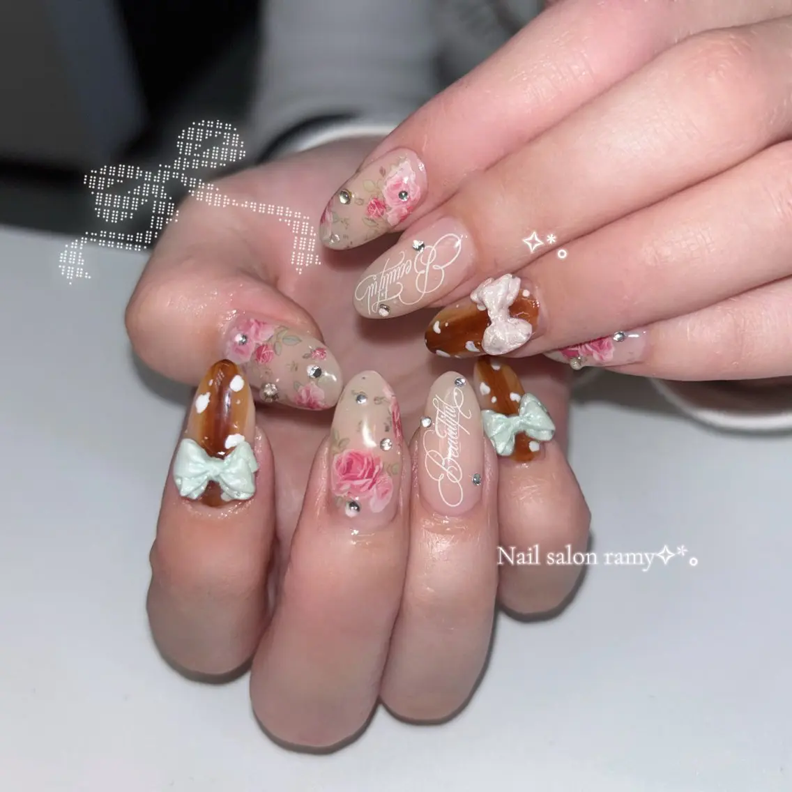 ネイル ハンドネイル Nail salon ramyのマツエク・マツパデザイン