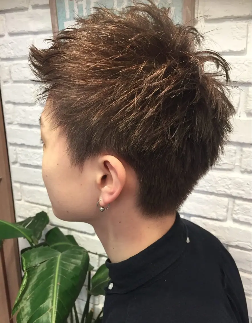 【メンズ限定】☁️カット&ケアカラー➕トリートメント☁️8800円の写真