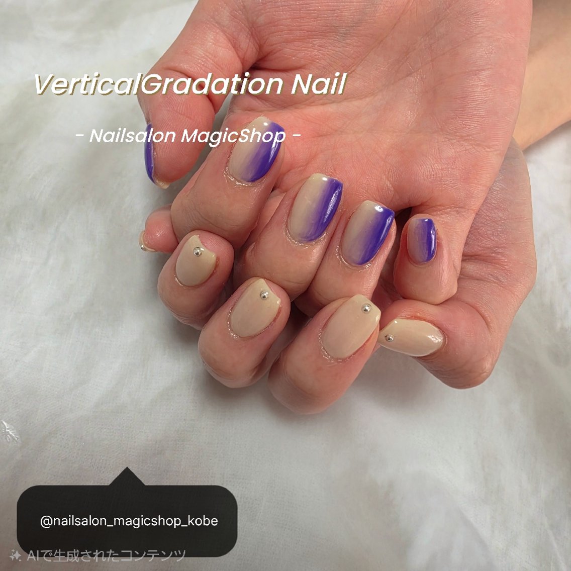 ネイル ジェルネイル グラデーション ワンカラーネイル シンプルネイル ソフトジェル ハンドネイル Nailsalon MagicShopのネイルデザイン