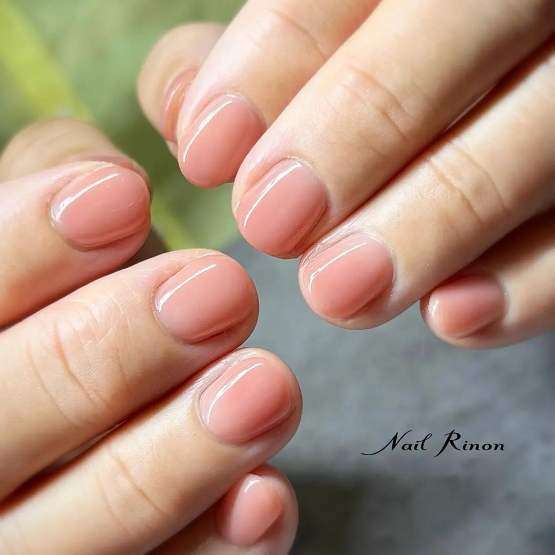 ネイル ワンカラーネイル ハンドネイル Nail Rinonのネイルデザイン
