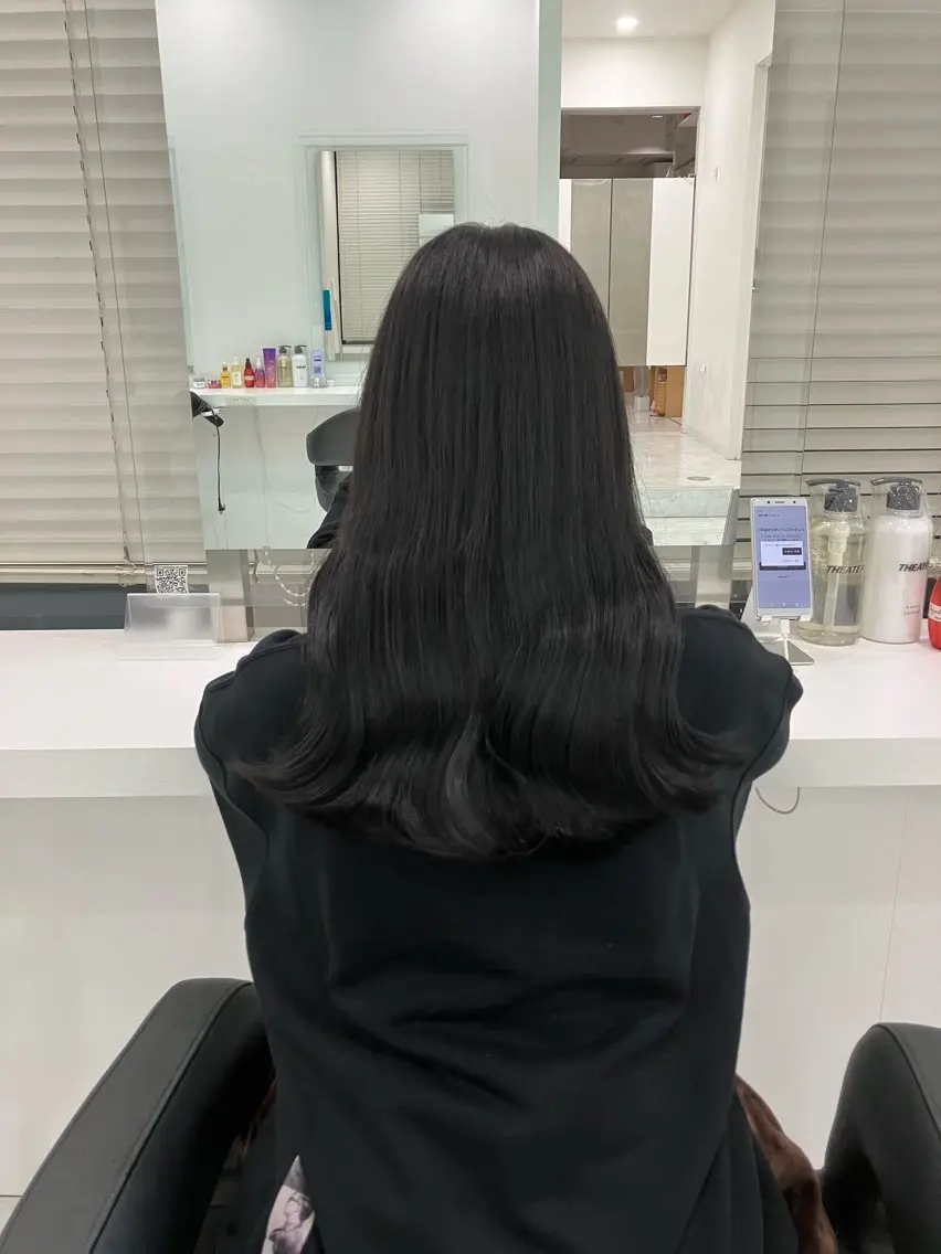 ロング カラー ヘアアレンジ 💓ブリーチ特化 透明感💓あい💓のヘアスタイル