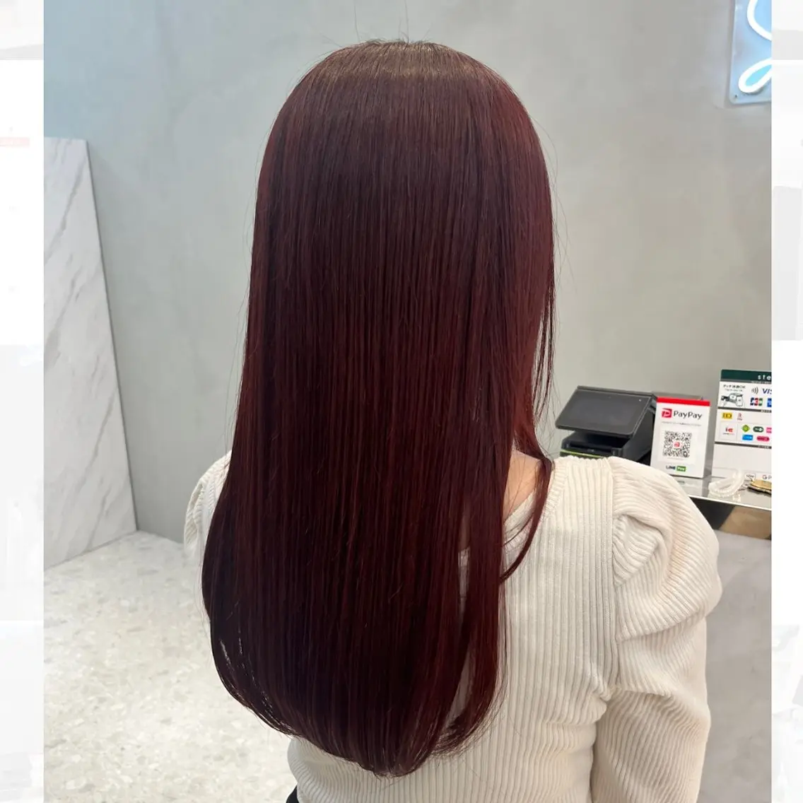 ロング ヘアカラー トリートメント *Zina S * Natsukiのヘアスタイル