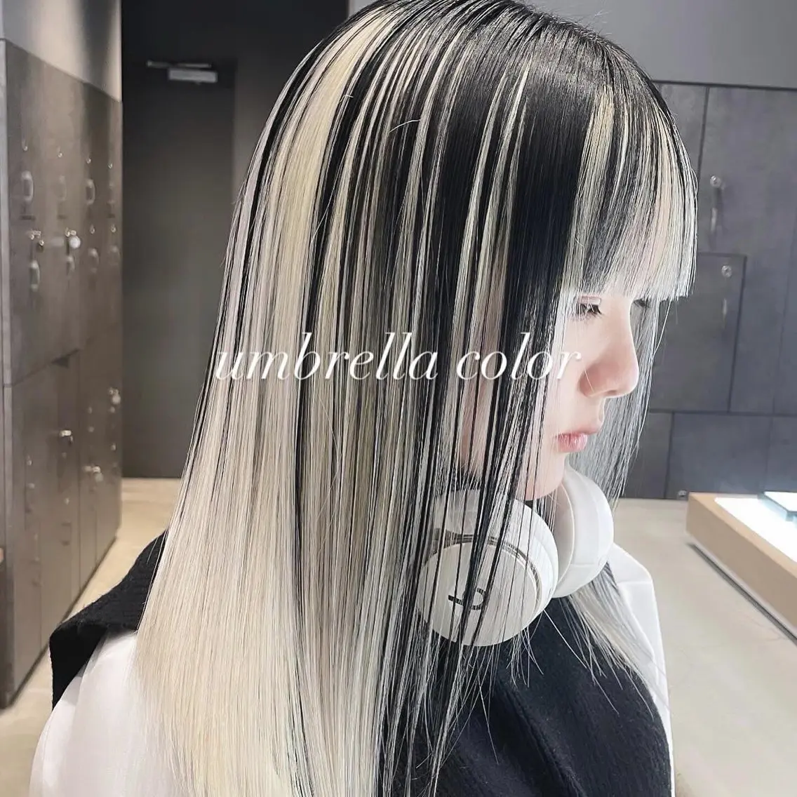 ロング カラー カット ヘアカラー トリートメント ヘアセット 💜ハイトーン💛 マジカルかいちゃんのヘアスタイル
