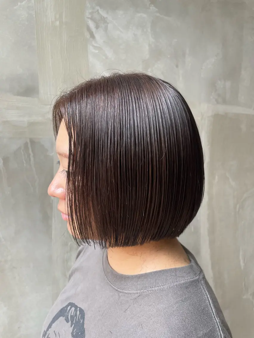 ショート カラー ヘンリエッタ自由ヶ丘 けんとのヘアスタイル
