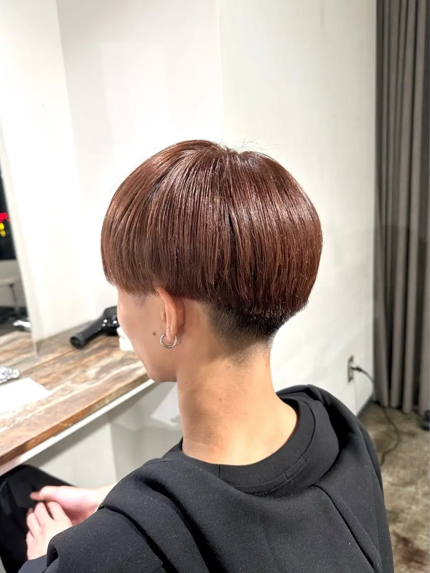 カラー メンズ マッシュ メンズパーマ ブラウンカラー ナチュラルブラウン カット ヘアカラー トリートメント 骨格補正施術/メンズ 専門美容師/YUYAのヘアスタイル