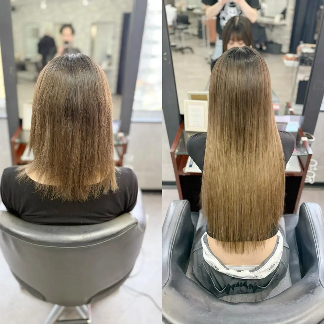 ロング 💎艶カラー×エク ステ💎専門店🎀のヘアスタイル