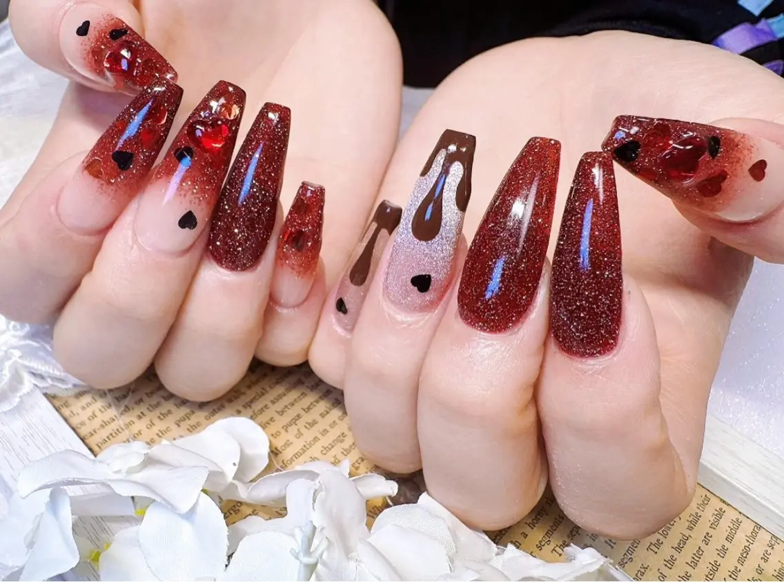 ネイル バレンタイン Joliesse nail salonのネイルデザイン