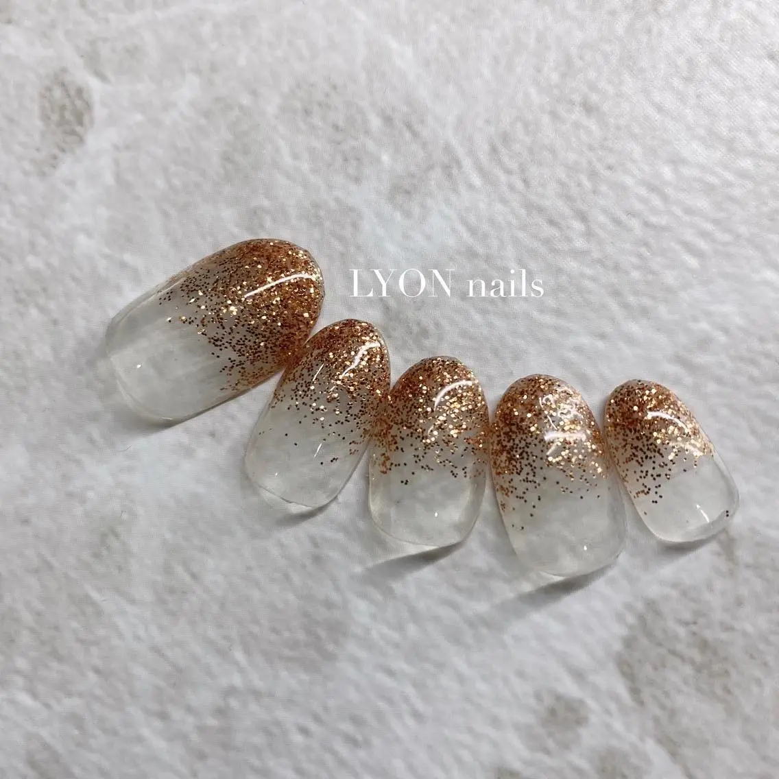 ネイル ラメ(グリッター) ラメグラデーション Bethlee nailsのネイルデザイン