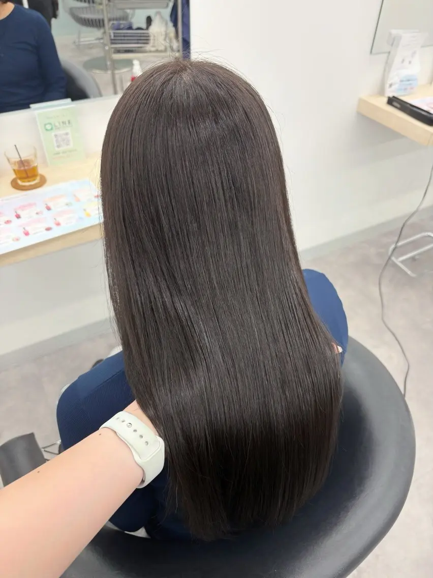 【髪質改善】🌀縮毛矯正+オージュア4ステップトリートメント🌀の写真