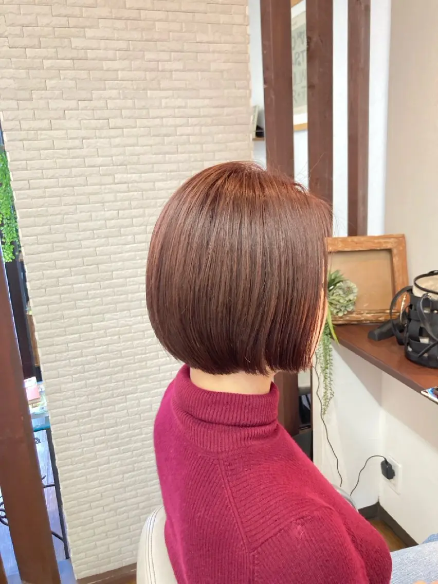 ショート カラー ヘアと眉Otsuka Hikari💆‍♀のヘアスタイル