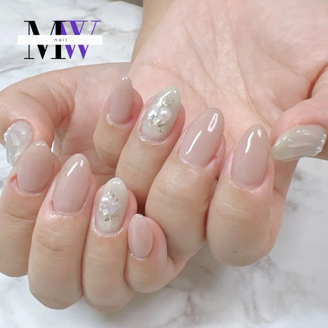 ネイル ハンドネイル MW .nailのネイルデザイン