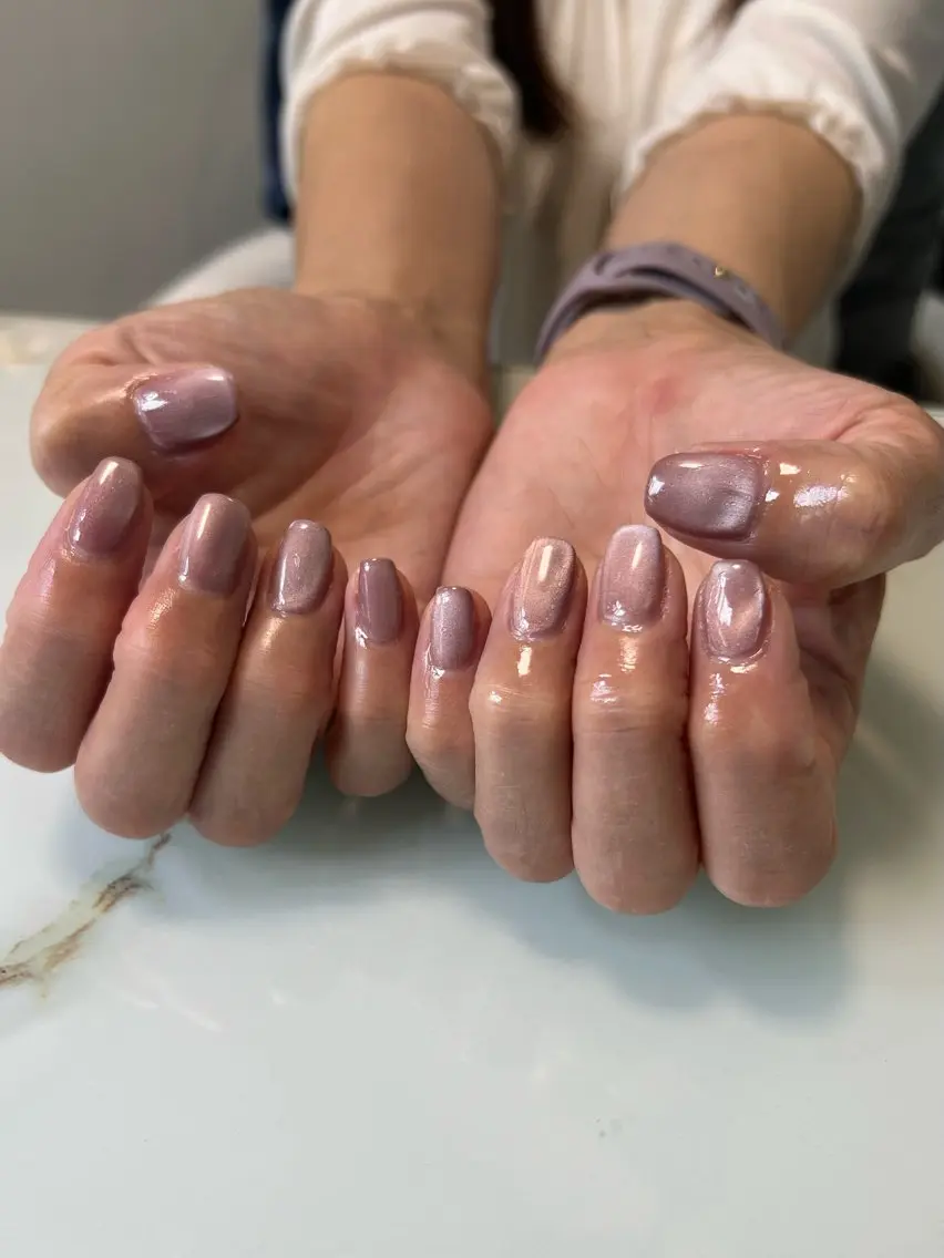 ネイル マグネットネイル オフィスネイル♡ nail&eyeのネイルデザイン