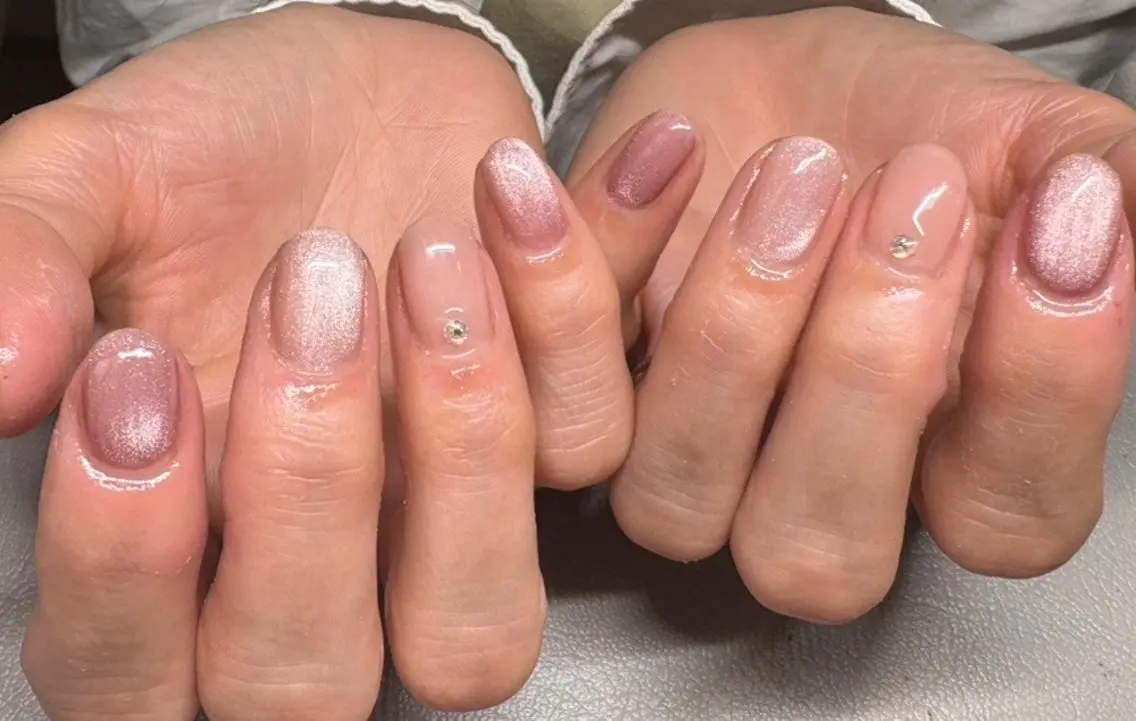ネイル 持ち込み ハンドネイル Chaleur fleurのネイルデザイン