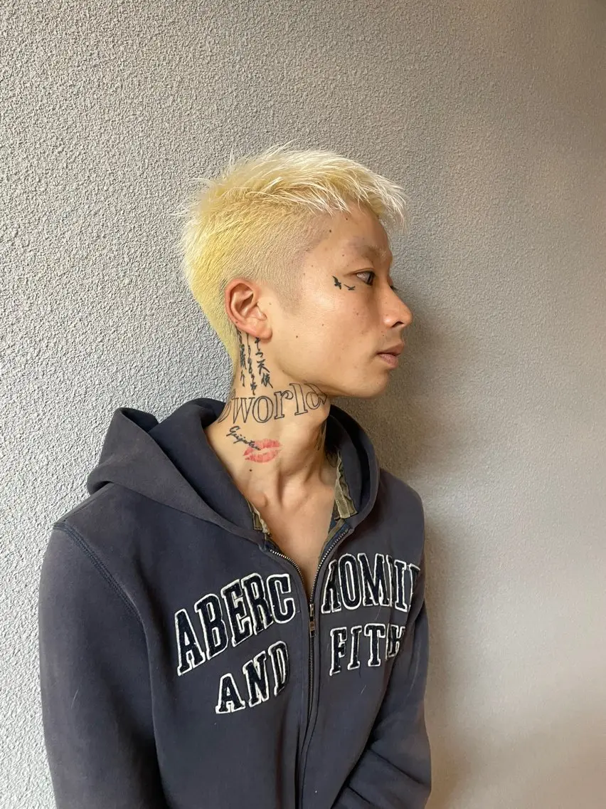 ショート メンズ ショートヘア ヘアカラー 和田 有生のヘアスタイル