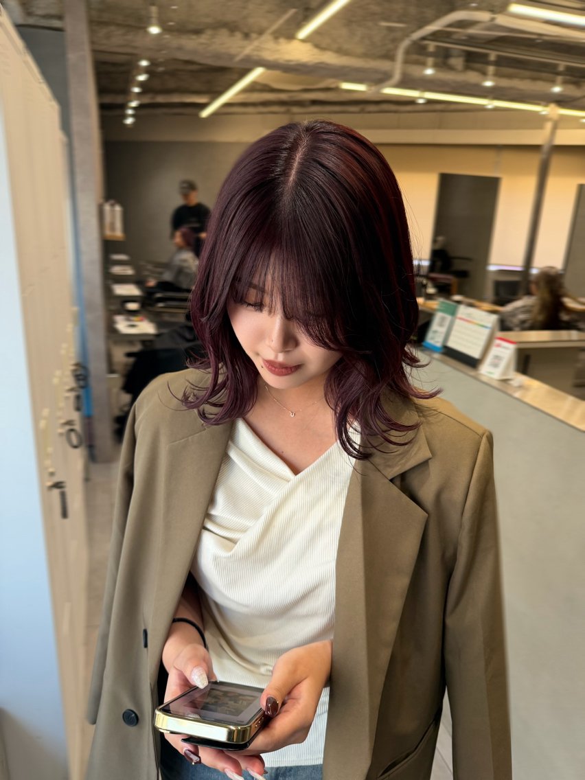 カラー カット ヘアカラー Aya/大阪梅田 /艶カラーのヘアスタイル