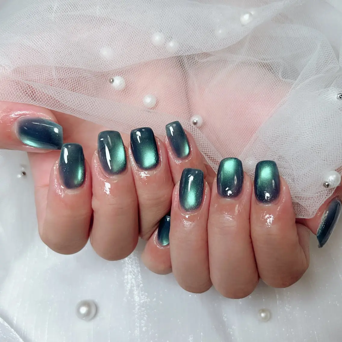 ネイル ジェルネイル ニュアンスネイル 夏ネイル ハンドネイル Cute Tips nailのネイルデザイン
