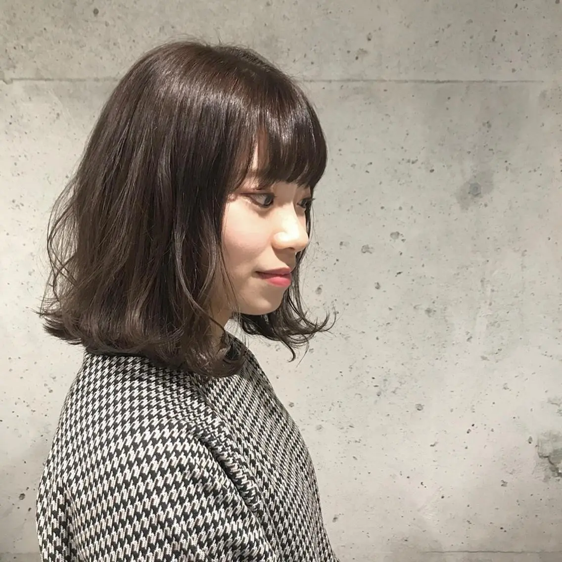 ミディアム カラー ブラウンカラー モカブラウン kohana 🎀韓国ヘア🎀🤍のヘアスタイル