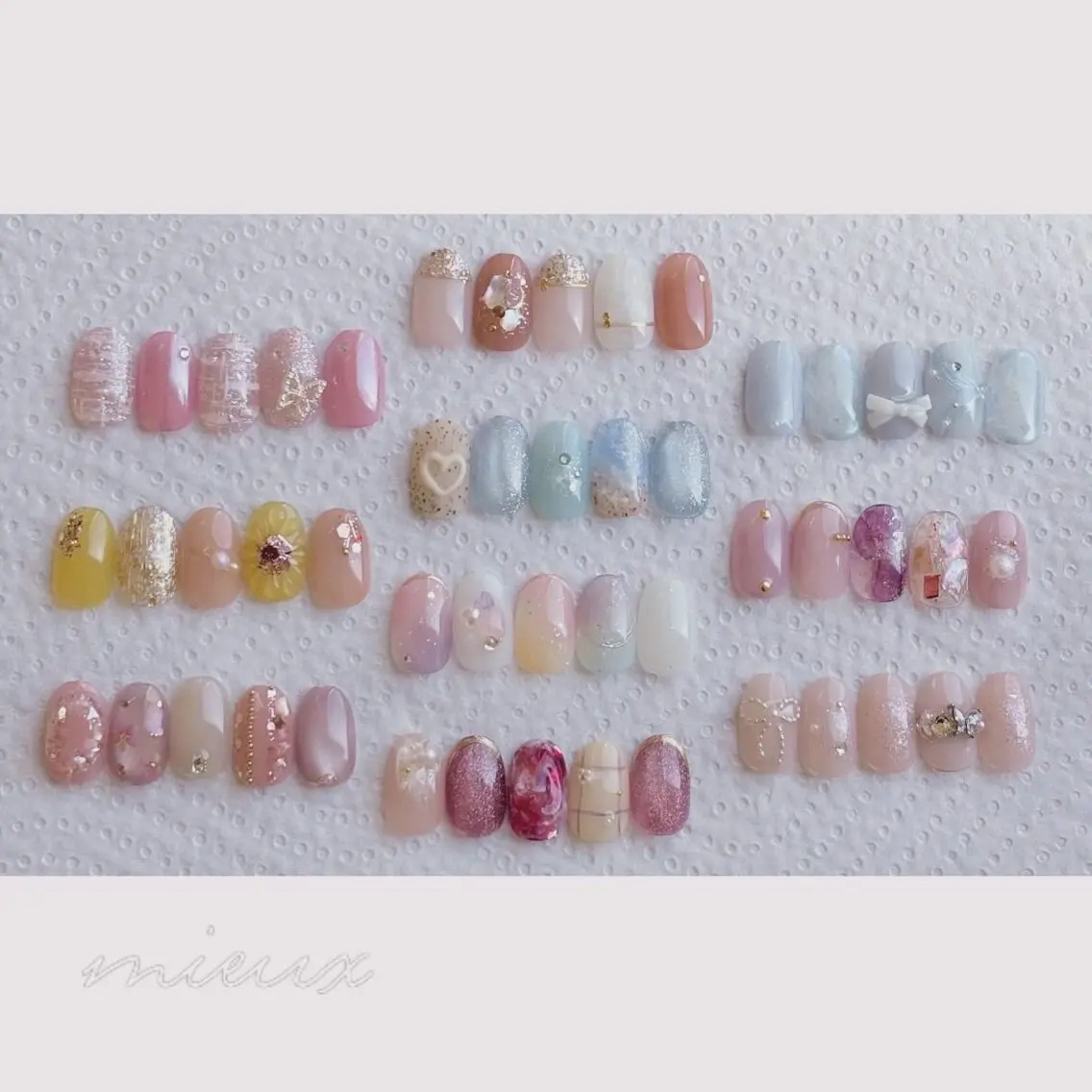 ネイル ハンドネイル nailsalon mieuxのネイルデザイン