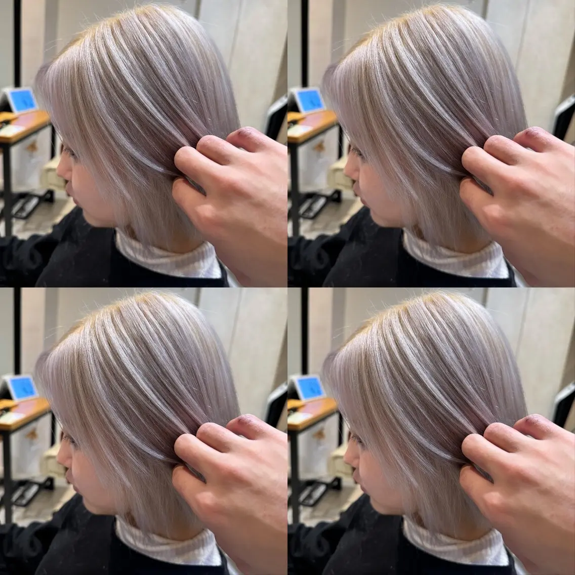 カラー ブリーチ ハイトーンカラー 新宿/美髪/髪質改善 🫧リョウ🫧のヘアスタイル