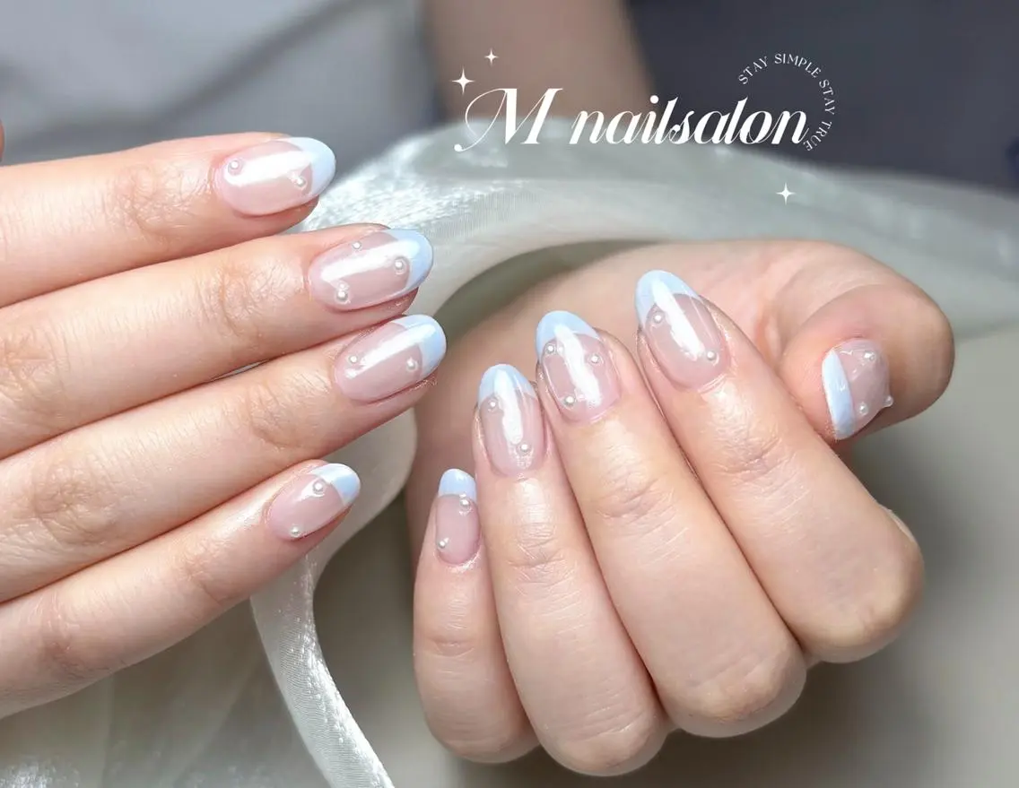 ネイル M🌷nail 長さだし専門店のネイルデザイン
