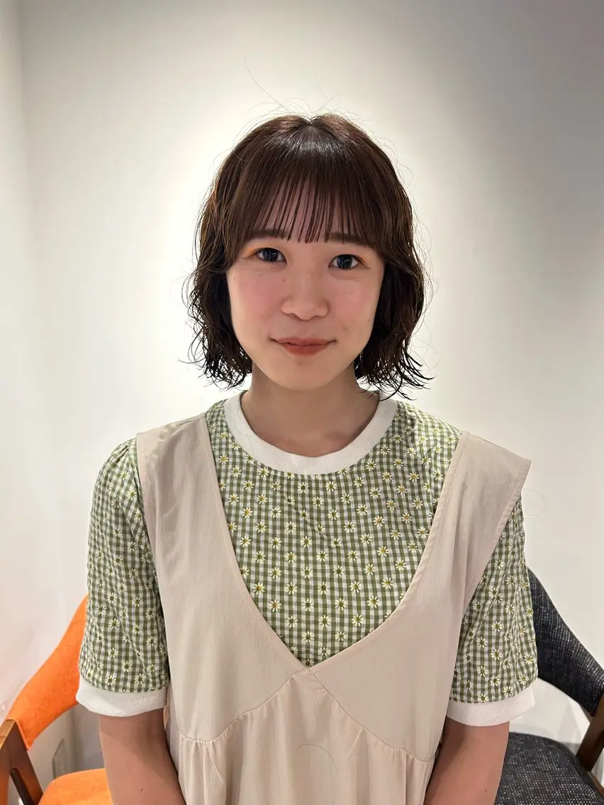 ショート パーマ 似合わせカット /カラー/たきのヘアスタイル