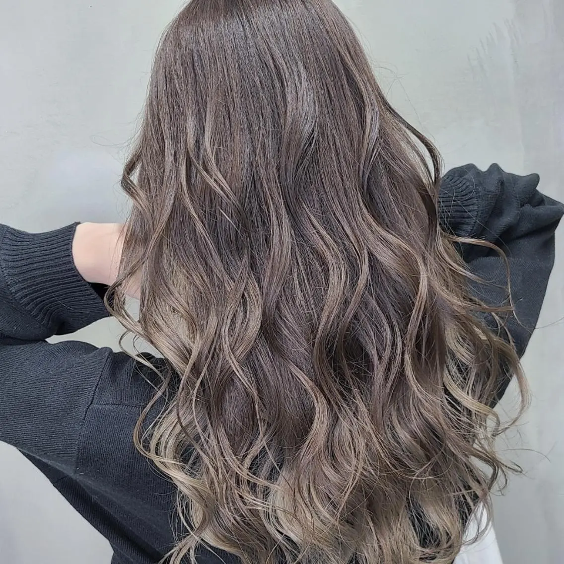 ロング パーマ カット パーマ トリートメント mizuki‪🌷 パーマモデル募集中のヘアスタイル