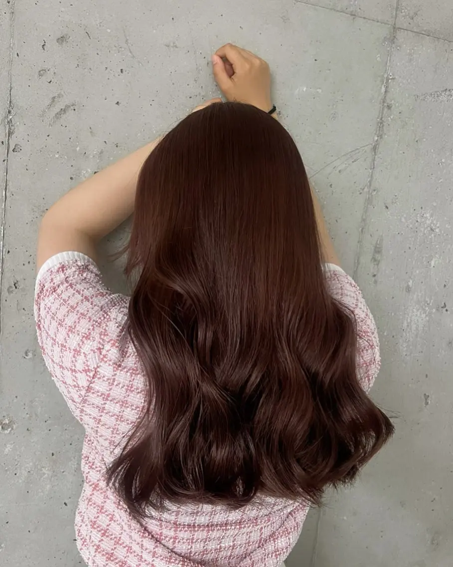 ロング カラー ブリーチ 透明感カラー ハイトーンカラー ブリーチなしカラー 髪質改善 カット ヘアカラー トリートメント 頓所 大昂のヘアスタイル
