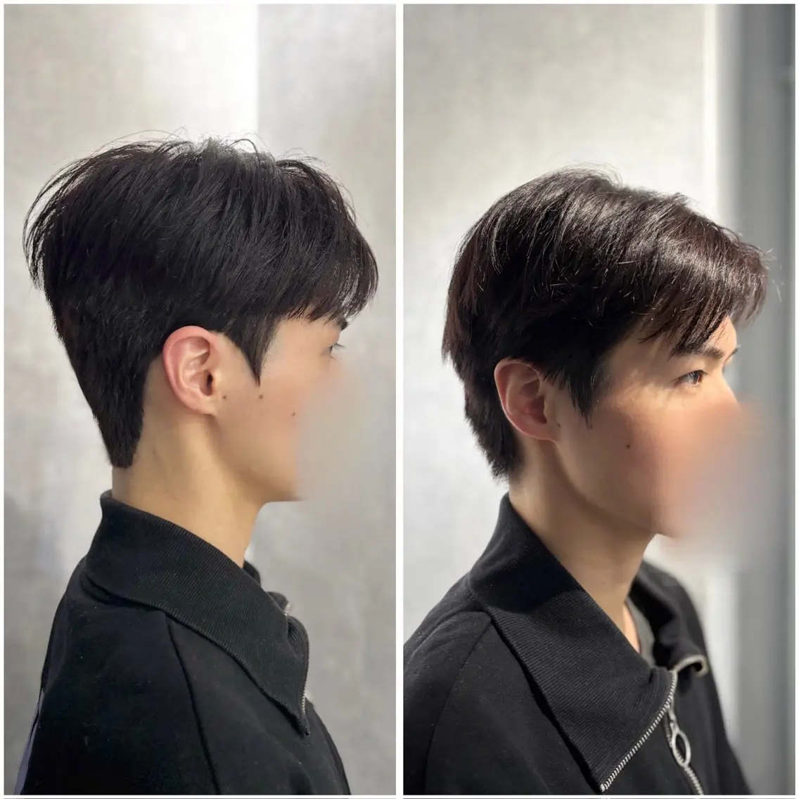 ショート パーマ メンズ ダウンパーマ メンズパーマ カット パーマ 韓国メンズヘア/ ダウンパーマ/歩夢のヘアスタイル
