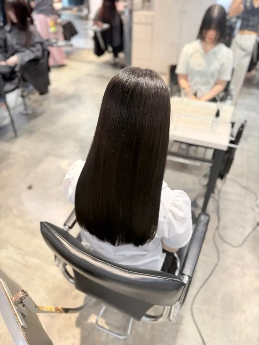 縮毛矯正 ☀️ルティア池袋 はなのヘアスタイル