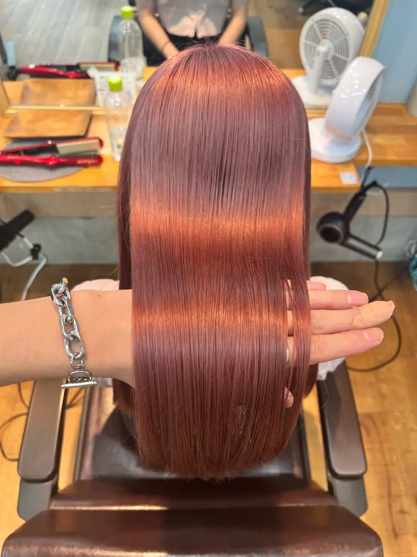 ロング カラー ダブルカラー インナーカラー 髪質改善 🫧ハイトーン/ ブリーチ🫧白石航汰のヘアスタイル