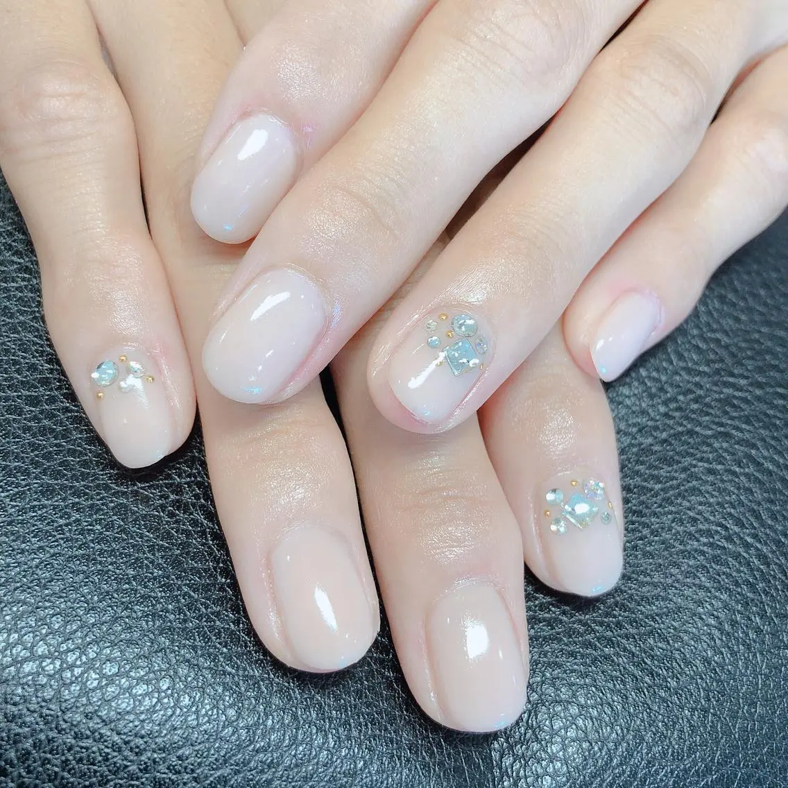 ネイル オフィスネイル ブライダルネイル Nail salon Stellaのネイルデザイン