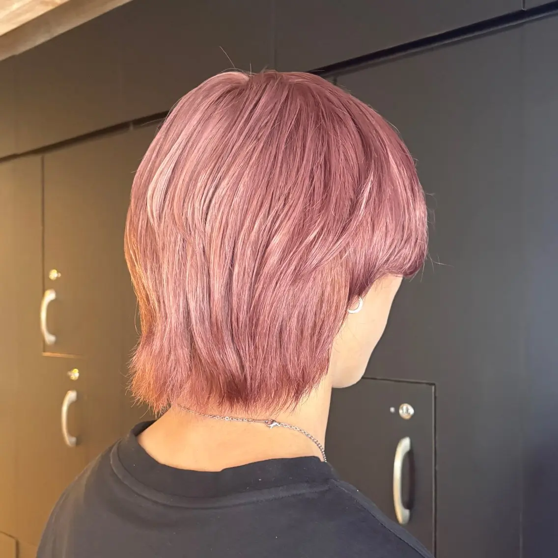 ショート カラー ヘアアレンジ メンズ ヘアカラー トリートメント ヘアセット 🫧ハイトーン×艶 カラー🫧 Rionのヘアスタイル